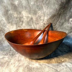 Williams-Sonoma Wood Salad Bowl and Servers